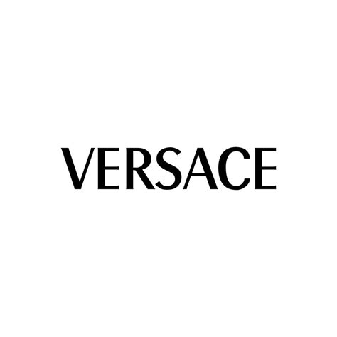 versace perfume logo vector|Versace logo black and white.